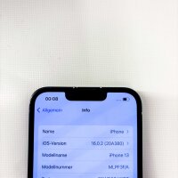 Apple iPhone 13, 128GB, Mitternacht, Akku 73%, Apple Garantie: Abgelaufen, Ohne Zubehör