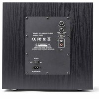 VULKKANO SUB10, Subwoofer, Aktiv, 10 Zoll, Frequenzbereich: 40 Hz-200 Hz, kraftvoller Bass für beeindruckenden Sound.
