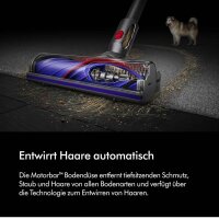 Dyson V8 Absolute, kabelloser Staubsauger, leistungsstark, vielseitig, HEPA-Filter, bis zu 40 Min. Laufzeit, leicht und handlich.