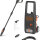BLACK+DECKER BXPW1400E High-pressure cleaner, 1400 W, 110 bar, 390 l/h, compact, powerful, ideal for cleaning.