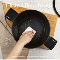 Berlinger Haus BH-8197, 10-piece cookware set, matte black, titanium surface, durable and elegant design.