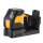 DeWALT DCE088NG18, cross line laser, green, 18V, precise line guidance, robust, ideal for construction and renovation work.