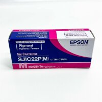 Epson Tinte SJIC22P(M), für TM-C3500, magenta, hohe...