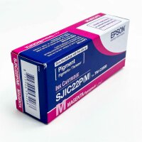 Epson Tinte SJIC22P(M), für TM-C3500, magenta, hohe Farbbrillanz, optimierte Druckqualität, langlebige Tinte.
