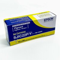 EPSON SJIC22P(Y): Tintenpatrone, für Epson...