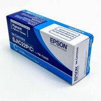 Epson, SJIC22P(C), Druckerpatrone, cyan, hohe Druckqualität, kompatibel mit C33S020602, langlebig und zuverlässig.