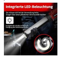 LAIWOO Cordless Cartridge Gun, 20V, Electric Cartridge Gun, LED, Ideal for Sealing and Filling (Battery not included)