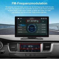 AWESAFE Wireless CarPlay, 9 inch, Digital Media Receiver, Touchscreen, Bluetooth, GPS, Mirrorlink, for cars and trucks.