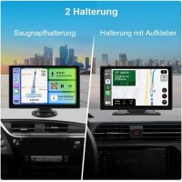 AWESAFE Wireless CarPlay, 9 inch, Digital Media Receiver, Touchscreen, Bluetooth, GPS, Mirrorlink, for cars and trucks.