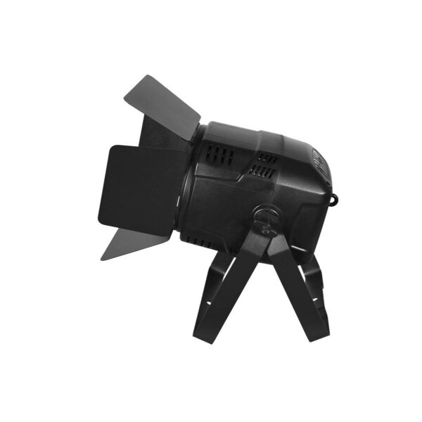 EUROLITE LED Theatre COB 100 RGB+WW, LED spotlight, RGB and warm white, compact design, high luminous efficacy, versatile use.