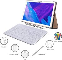 4G Tablet 10 Zoll, 2 in 1, Android 10.0, 4 GB RAM, 64 GB...