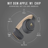 Beats Studio 3, Over-Ear Kopfhörer, (GENERALÜBERHOLT), Skyline Edition, Asphaltgrau, kabellos, Noise Cancelling, ohne OVP.
