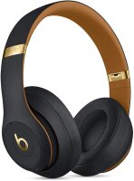 Beats Studio3, over-ear headphones, noise-canceling, Apple W1 chip, Bluetooth Class 1, 22-hour playback, midnight black, without original packaging