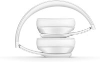 Beats Solo3, Kabellose On-Ear-Kopfhörer (GENERALÜBERHOLT), glänzend weiß, ohne OVP, lange Akkulaufzeit, erstklassiger Sound, komfortable Passform.