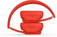 Beats Solo3, Kopfhörer, kabellos, rot, (GENERALÜBERHOLT) hohe Akkulaufzeit, komfortable Passform, integriertes Mikrofon.