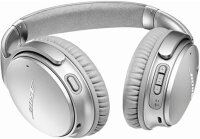 Bose QuietComfort 35 II, Wireless Noise-Cancelling Headphones, Over-Ear, Bluetooth, Microphone, Alexa, Silver