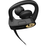 Beats Powerbeats 3, in-ear headphones, wireless, Trophy Gold, sporty, high sound quality, long battery life.