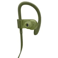Beats Powerbeats3, wireless Bluetooth headphones, lawn green, sporty, sweat-resistant, long battery, optimal fit.