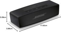 Bose SoundLink Mini II, Bluetooth speaker, Special Edition, black, compact, powerful sound, portable, ideal for on the go.