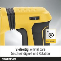 POWER plus, POWX1199, Bohrhammer, 1500W, inkl. 17...