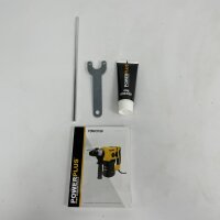 POWER plus, POWX1199, rotary hammer, 1500W, incl. 17 accessories, powerful and versatile.