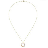 Necklace in 375 yellow gold, 375 white gold, rose gold,...