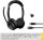 Jabra Evolve2 55, Wireless Stereo Headphones, Jabra Air Comfort Technology, Noise Cancellation, Active, Compatible – Black.