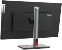 Lenovo 27 Monitor T ThinkVision T27I-30: 27 inch, IPS panel, 2560x1440, 75Hz, USB-C, ergonomically adjustable.