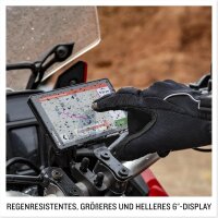 Garmin zūmo XT2, motorcycle navigation device, waterproof, 6" HD touchscreen, EU map, Adventurous Routing, satellite imagery, black.