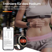 Amazfit Cheetah, Lauf-Smartwatch, GPS, Offline-Karten, Trainingsvorlage, Herzfrequenzmesser, Alexa, 2 Std. Ladezeit.