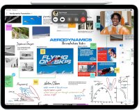 Apple Pencil Pro: Drawing tool, pixel-perfect precision, tilt and pressure sensitivity, low latency for notes and art.