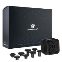HEXGAMING PHANTOM Pro Gaming-Controller, PS5/PC/Mobil, 4 Tasten, 6 Profile, 8 Analogsticks, adjustable Triggers, Shadow Grey.