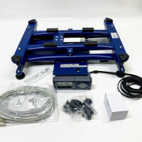 Mettler Toledo BC150, shipping scale, 300 x 0.05 lb, precise weight display, Bluetooth, compact design.