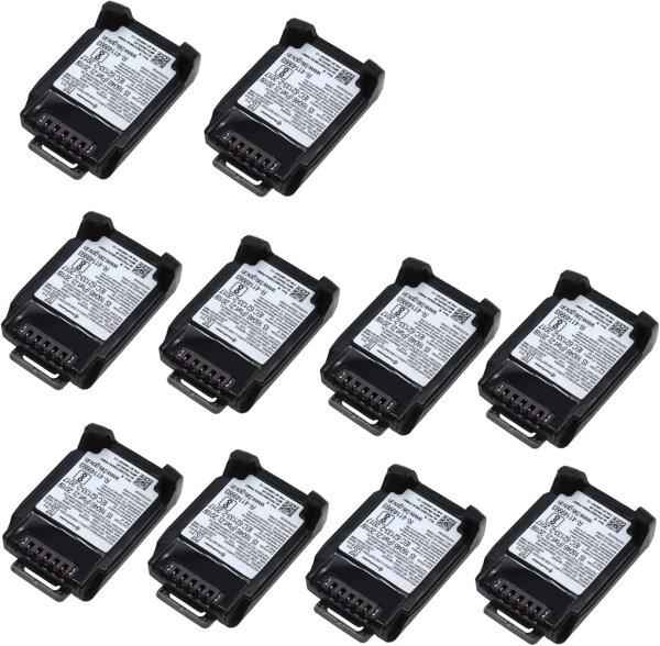 Zebra RS51 Battery Pack 3.85 V 450 mAh 1.73 Wh Replacement for RS5100 2D Bluetooth Ring Scanner 10 Pieces
