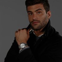 BOSS Strike Herren Uhr, Quarzwerk, Edelstahlarmband, 3-Zeiger, stilvoll & robust, ideal für jeden Anlass.