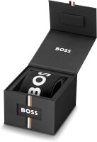 BOSS Strike Herren Uhr, Quarzwerk, Edelstahlarmband, 3-Zeiger, stilvoll & robust, ideal für jeden Anlass.