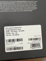 Microsoft Surface Pro 11 X Plus, 2-in-1 Laptop, 16GB RAM, 512GB SSD, vielseitig, leicht, Touchscreen, lange Akkulaufzeit.