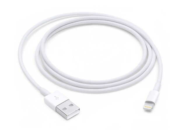 Apple Lightning - USB-A Kabel, 1 m, zum Laden und Synchronisieren von iOS-Geräten, langlebig und flexibel.
