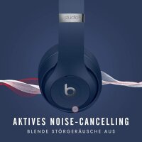 Beats Studio3, Over-Ear Kopfhörer (GENERALÜBERHOLT), Noise-Cancelling, Apple W1 Chip, Bluetooth 1, aktives Noise Blau