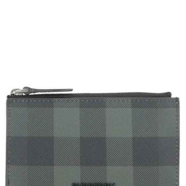 Burberry mens card case, item number not available, wallet, elegant design, high-quality materials, multiple card slots.