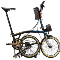 Brompton 1975, Limitierte Jubiläumsausgabe, C-Linie, 50 Jahre, kompakt, faltbar, leicht, hohe Qualität, einzigartiges Design.