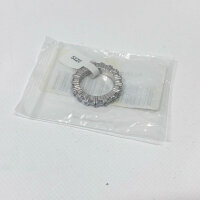 6Ice Silver Tennis Ring, size 7, elegant jewelry, sparkling cubic zirconia, timeless design, ideal for special occasions.