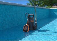 Black & Decker BXUP750PTE Schmutzwasserpumpe, 750 W, 50 Hz, ideal für Schmutzwasserentsorgung, kompakt und leistungsstark.