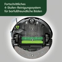 iRobot Roomba Combo 10 Max, 2-in-1 Saugroboter, Selbstentleerung, Wischtuchreinigung, Kartographie, Objektvermeidung.