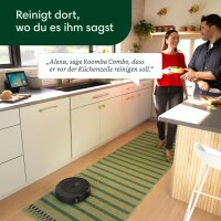 iRobot Roomba Combo 10 Max, 2-in-1 Saugroboter, Selbstentleerung, Wischtuchreinigung, Kartographie, Objektvermeidung.