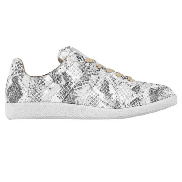 Maison Margiela replica, EU 43, sneakers, snakeskin, timeless design, comfortable fit, exclusive materials.