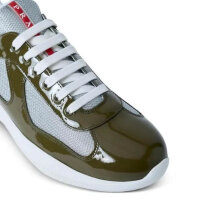PRADA Mens Americas Cup, EU 43, Sneakers, green Linea...