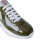 PRADA Mens Americas Cup, EU 43, Sneakers, green Linea Rossa, sporty, high-quality material, modern design.