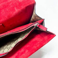 Gucci, Dionysus, shoulder bag, GG Supreme Monogram, embroidered, medium size, buckle defective.