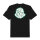 MONCLER T-Shirt, Black, S, printed back, fashionable design, high-quality fabric, ideal for leisure.